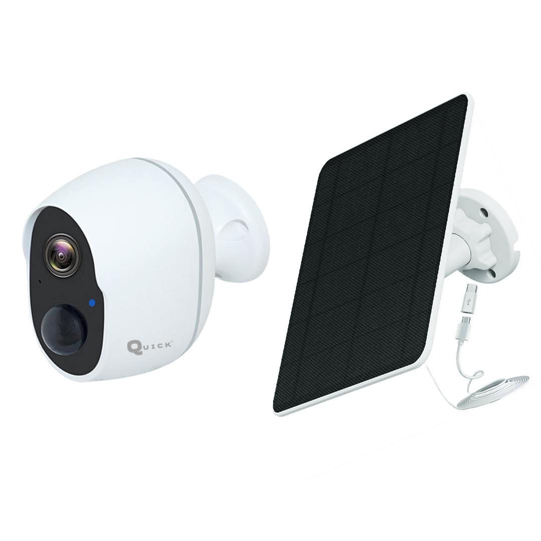 Cámara Inteligente PRO Recargable con Panel Solar