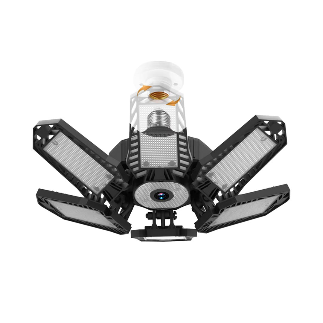 Cámara Inteligente con Paneles LED