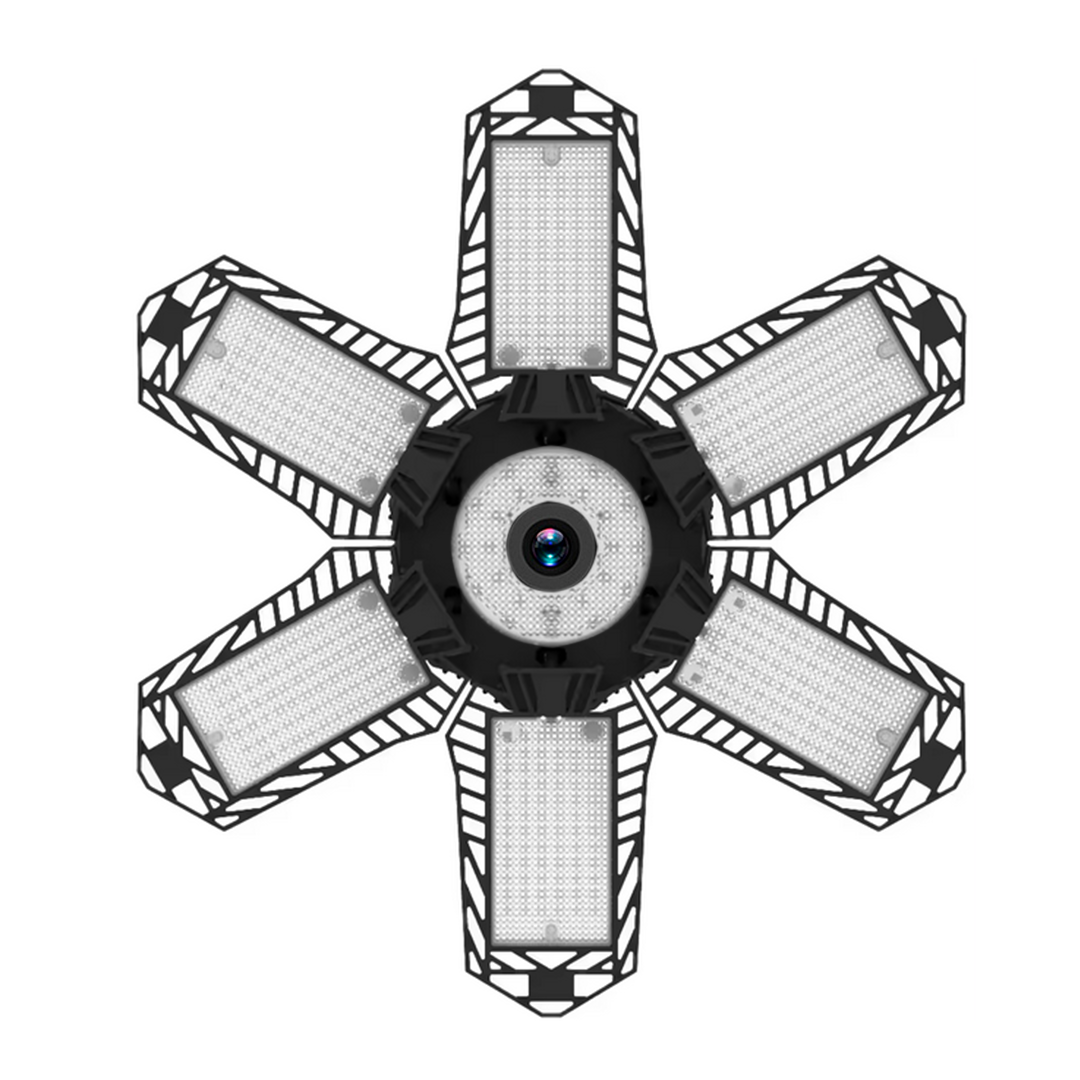 Cámara Inteligente con Paneles LED