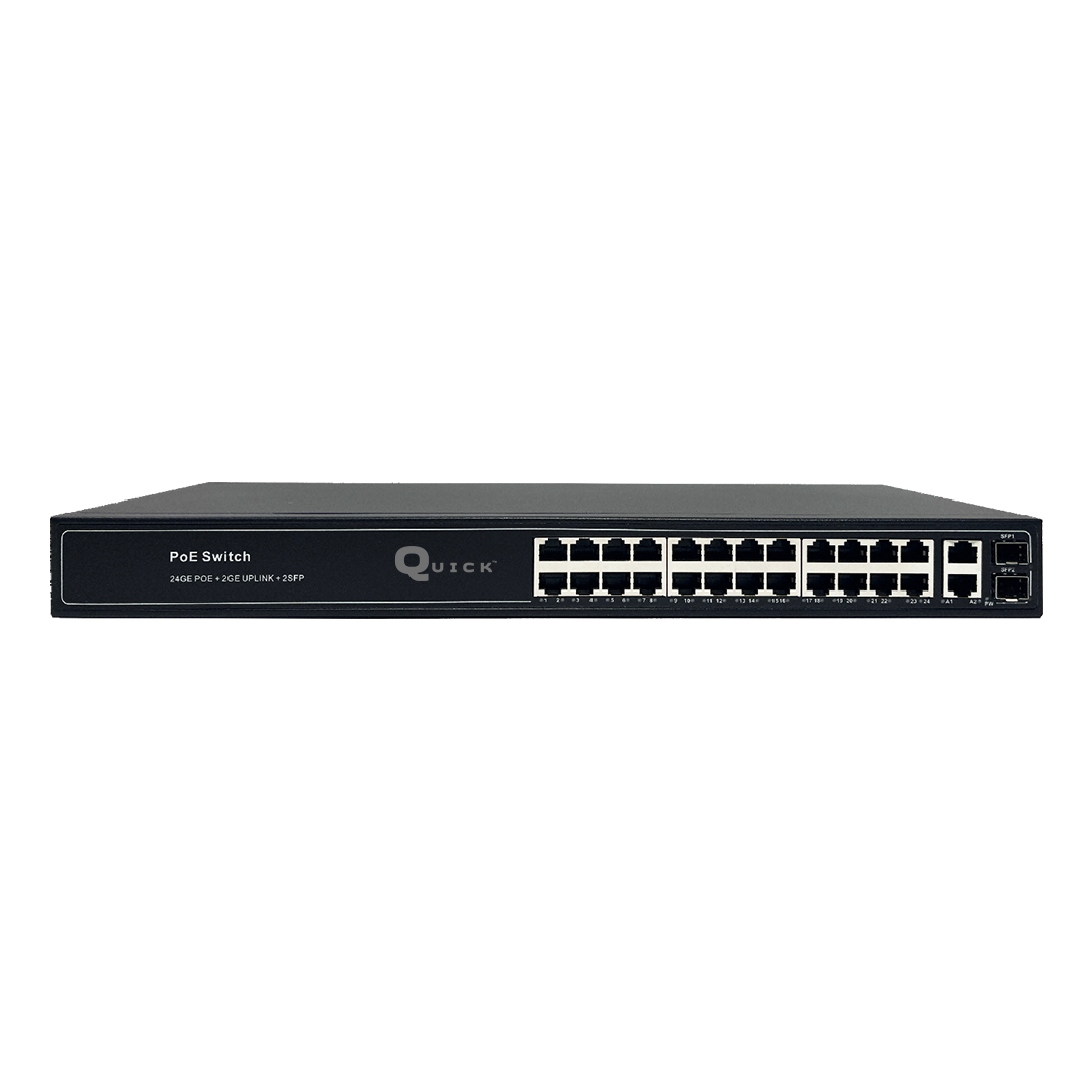 Switch PoE de 24 Puertos