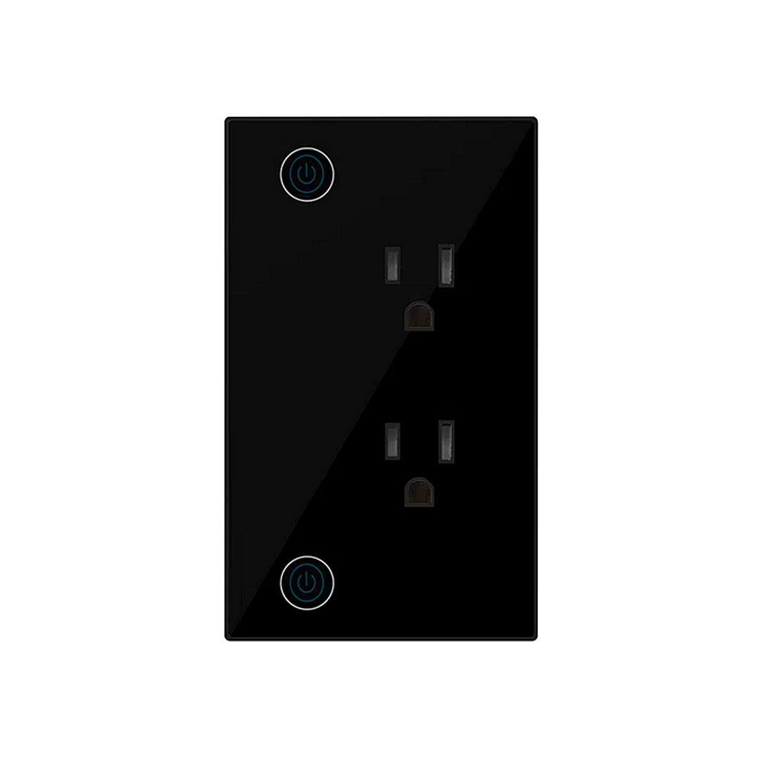 Tomacorriente Inteligente Empotrable - Deluxe Black Edition