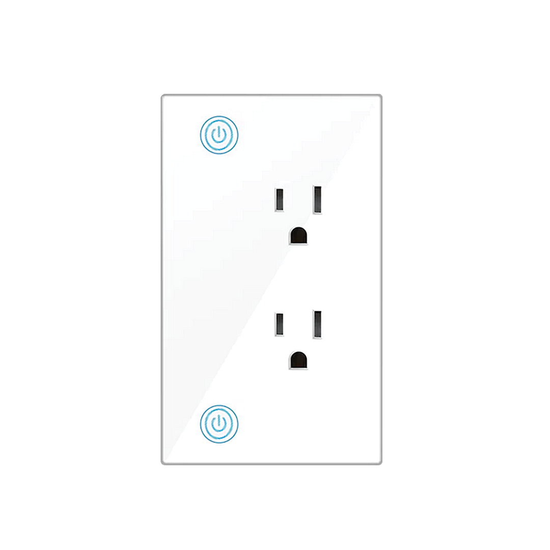 Tomacorriente Inteligente Empotrable - Deluxe White Edition