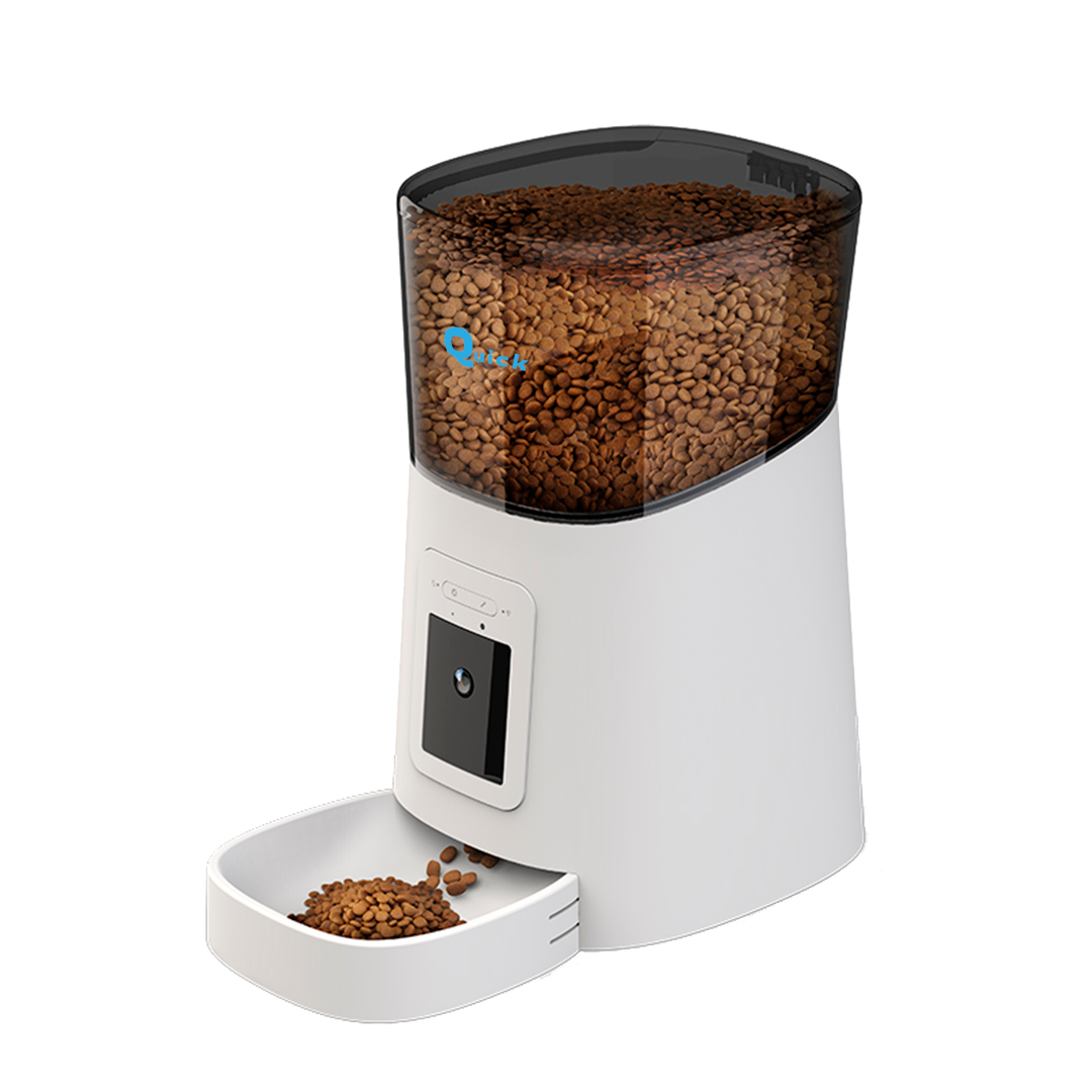 Dispensador Inteligente para Mascotas - White Edition