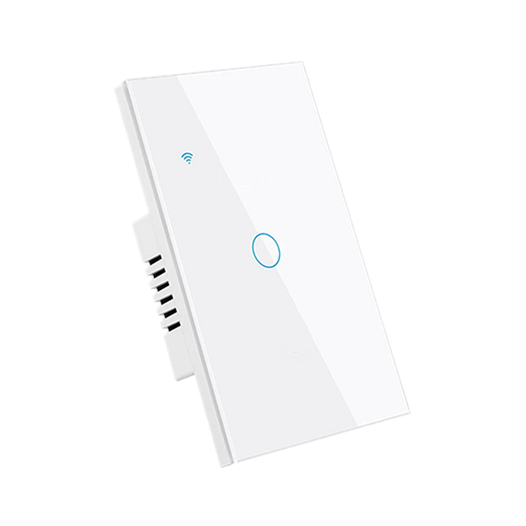 Interruptor de Luz Inteligente - 1 Botón - Zigbee + Sin Neutro - White Edition