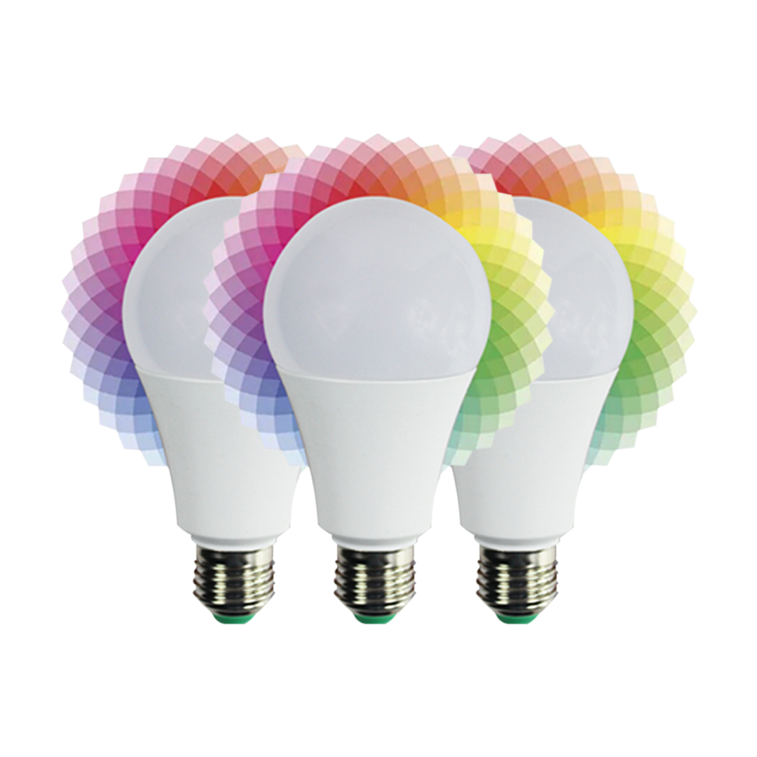 Bombillo LED RGB Inteligente x3