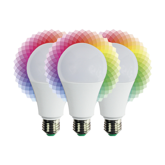 Bombillo LED RGB Inteligente x3