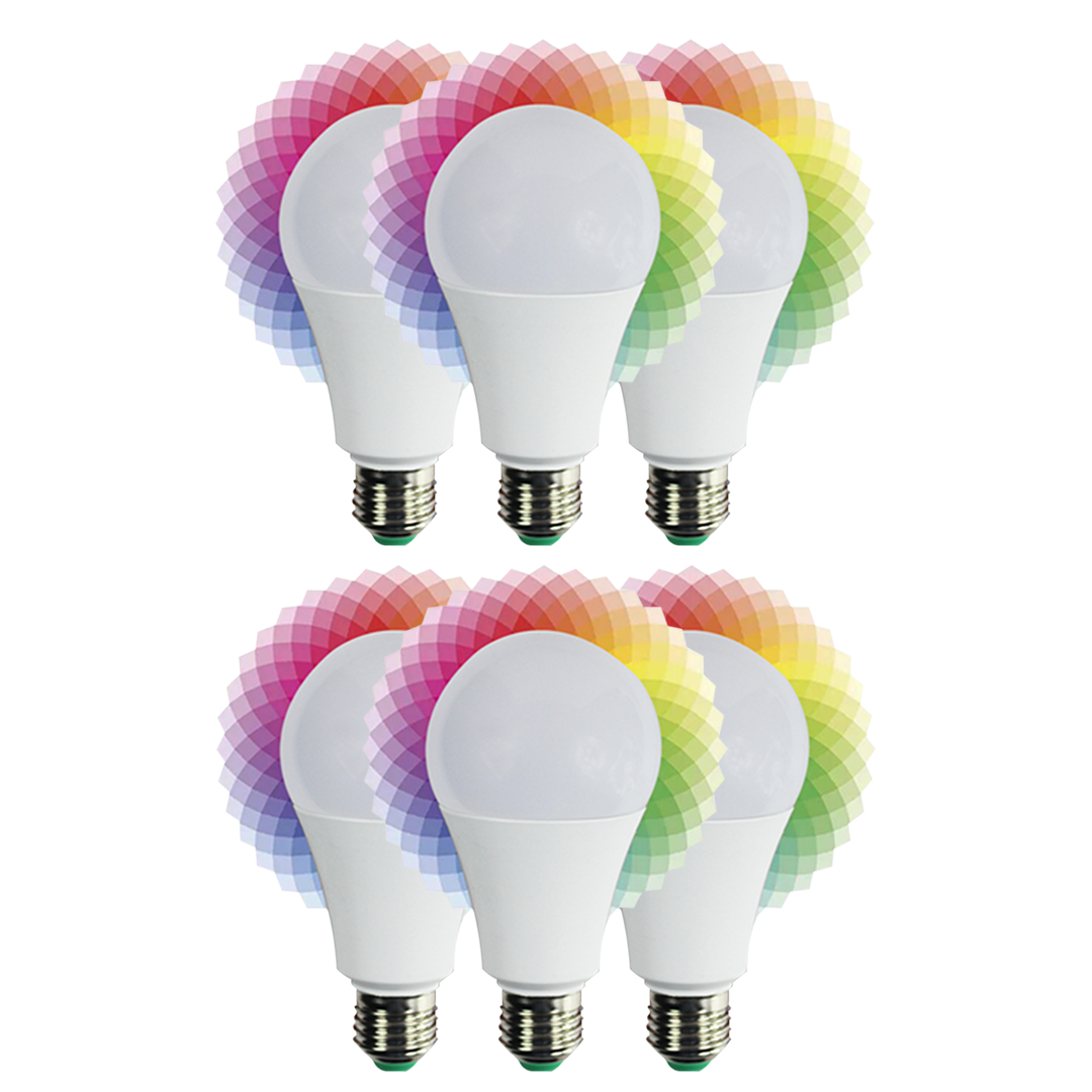 Bombillo LED RGB Inteligente x6