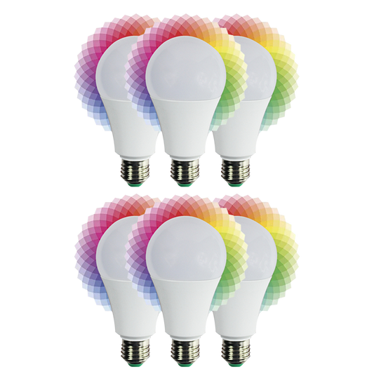Bombillo LED RGB Inteligente x6