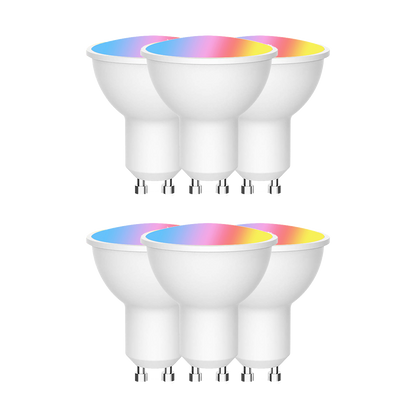 Mini Bombillo LED RGB Inteligente x6