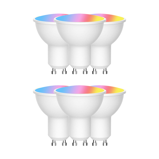 Mini Bombillo LED RGB Inteligente x6