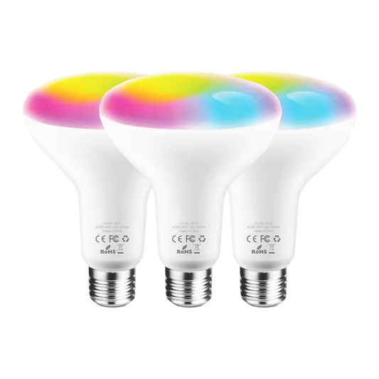 Bombillo LED RGB Inteligente Plus x3