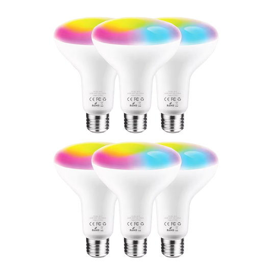 Bombillo LED RGB Inteligente Plus x6