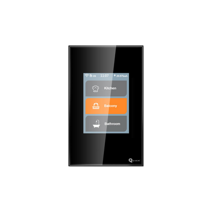 Interruptor Inteligente All-in-One - 3 Botones - Black Edition