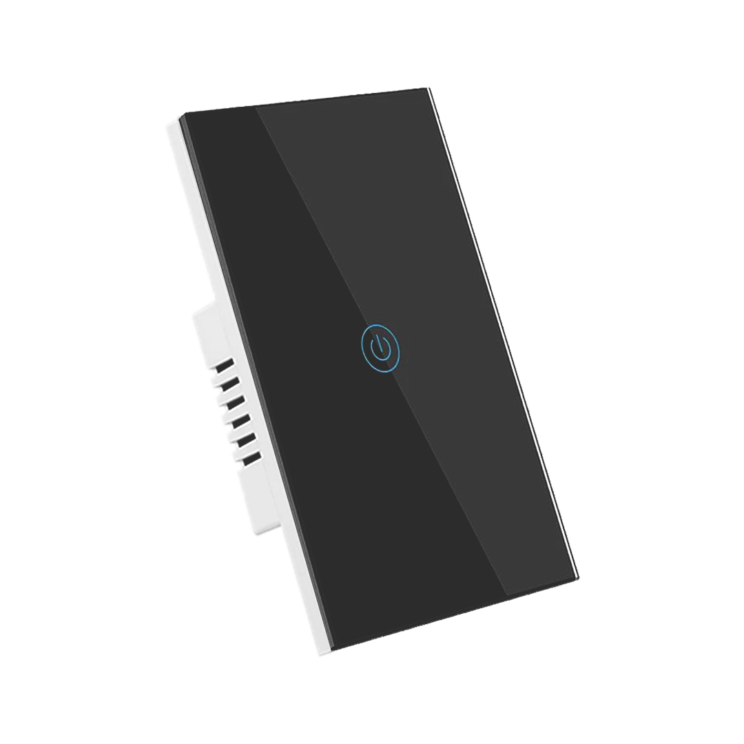 Interruptor de Luz Inteligente - 1 Botón - WiFi + Bluetooth - Space Gray Edition
