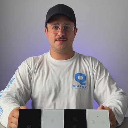 Interruptor de Luz Inteligente - 1 Botón con Dimmer - WiFi + Bluetooth - White Edition