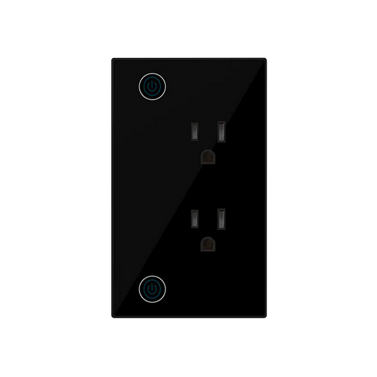 Tomacorriente Inteligente Empotrable - Deluxe Black Edition