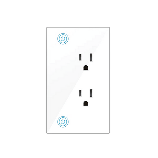 Tomacorriente Inteligente Empotrable - Deluxe White Edition