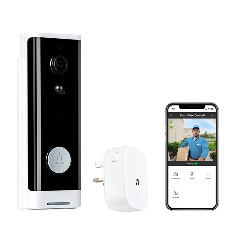 Timbre De Puerta Con Vídeo Ip65 Portero Automatico Wifi